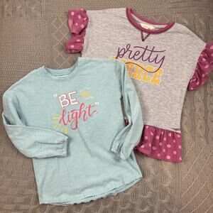 Matilda Jane Bundle, Graphic Tops - Be the Light & Pretty Fierce